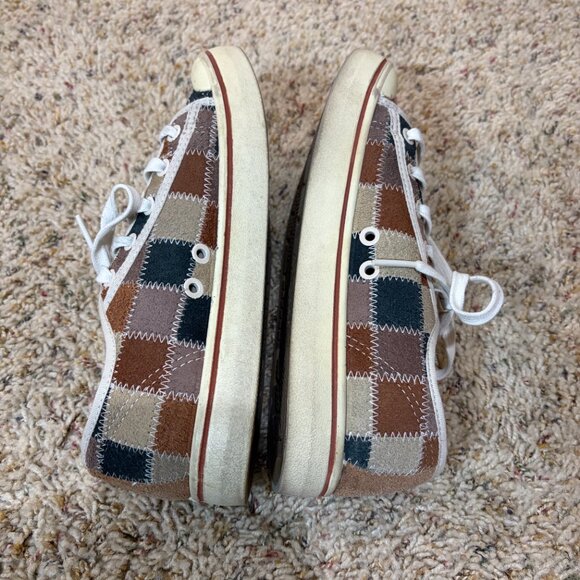 Keen Elsa Eldon Harvest Patchwork Suede Low Top Sneakers Shoes - Picture 6 of 16